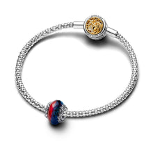 Load image into Gallery viewer, Game of Thrones Ice & Fire Dragons Dual Murano Glass Charm