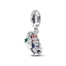 Load image into Gallery viewer, Christmas Sleigh 2023 Dangle Charm