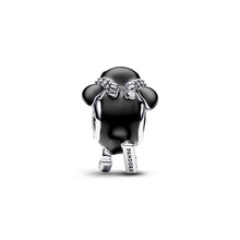 Load image into Gallery viewer, Skiing Penguin Charm