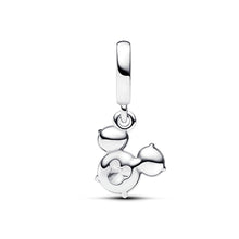 Load image into Gallery viewer, Disney Mickey Mouse Sparkling Head Silhouette Dangle Charm