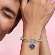 Load image into Gallery viewer, Pandora ME Galaxy Heart Medallion Charm