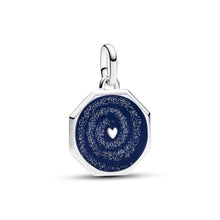 Load image into Gallery viewer, Pandora ME Galaxy Heart Medallion Charm