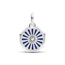 Load image into Gallery viewer, Pandora ME Galaxy Heart Medallion Charm