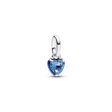 Load image into Gallery viewer, Pandora ME Blue Chakra Heart Mini Dangle Charm