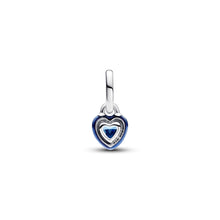 Load image into Gallery viewer, Pandora ME Blue Chakra Heart Mini Dangle Charm