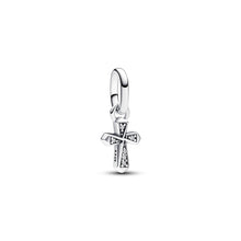 Load image into Gallery viewer, Pandora ME Sparkling Cross Mini Dangle Charm