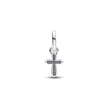 Load image into Gallery viewer, Pandora ME Sparkling Cross Mini Dangle Charm