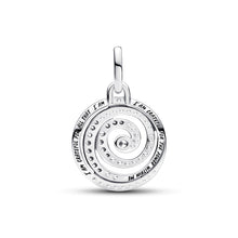 Load image into Gallery viewer, Pandora ME Gratitude Spiral Medallion Charm