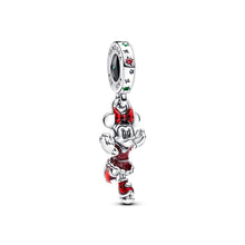 Load image into Gallery viewer, Minnie Mouse Ice Skating Dangle Charm