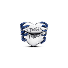 Load image into Gallery viewer, Stranger Things Glow-in-the-dark Heart Charm