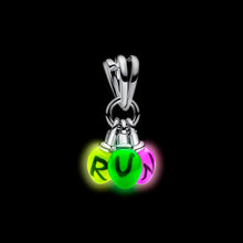 Load image into Gallery viewer, Stranger Things Glow-in-the-dark Run Dangle Charm