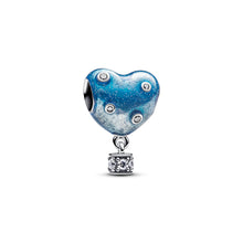 Load image into Gallery viewer, Hot Air Balloon Heart Charm