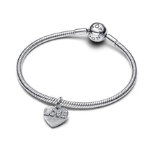 Load image into Gallery viewer, Engravable Love Heart Dangle Charm