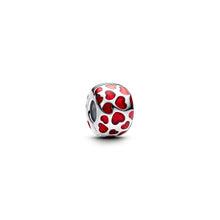 Load image into Gallery viewer, Hearts Round Clip Charm