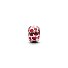 Load image into Gallery viewer, Hearts Round Clip Charm