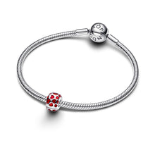Load image into Gallery viewer, Hearts Round Clip Charm