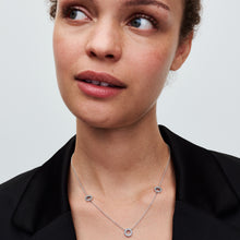 Load image into Gallery viewer, Pavé Circles Chain Necklace