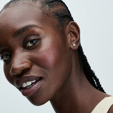 Load image into Gallery viewer, Treated Freshwater Cultured Pearl 4.5mm Stud Earrings