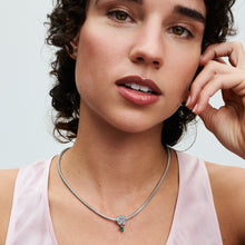 Load image into Gallery viewer, Sparkling Rose in Bloom Charm