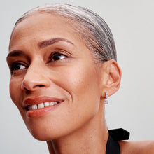 Load image into Gallery viewer, Pav‚ Dangle Hoop Earrings