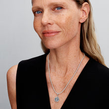 Load image into Gallery viewer, Glow-in-the-dark Infinity Tree Double Dangle Charm