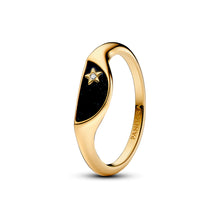 Load image into Gallery viewer, Pandora ME Halved Enamel Signet Ring