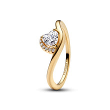 Load image into Gallery viewer, Wavy Heart Ring