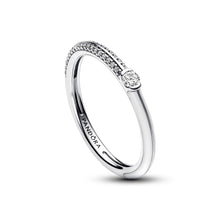 Load image into Gallery viewer, Pandora ME Pavé & White Dual Ring