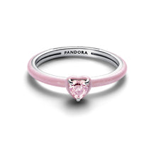 Load image into Gallery viewer, Pink Chakra Heart Ring