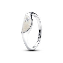 Load image into Gallery viewer, Pandora ME Halved Enamel Signet Ring