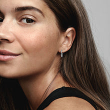 Load image into Gallery viewer, Pandora Moments Small Charm Hoop Earrings