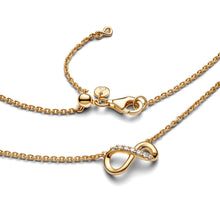Load image into Gallery viewer, Sparkling Infinity Collier Necklace