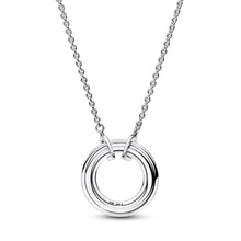 Load image into Gallery viewer, Pandora Signature Two tone Logo & Pavé Necklace