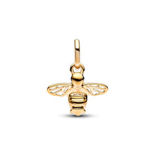 Load image into Gallery viewer, Sparkling Bee Dangle Charm