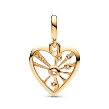 Load image into Gallery viewer, Pandora ME Heart & Rays Medallion