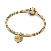 Load image into Gallery viewer, Engravable Love Heart Dangle Charm