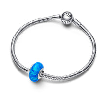 Load image into Gallery viewer, Opalescent Ocean Deep Blue Charm