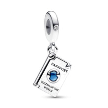 Load image into Gallery viewer, Openable Passport Dangle Charm