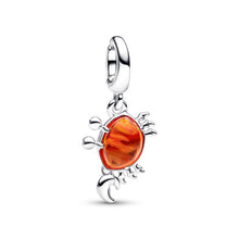 Load image into Gallery viewer, Disney The Little Mermaid Sebastian Crab Dangle Charm