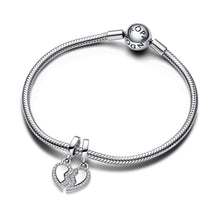 Load image into Gallery viewer, Friends Splittable Heart Dangle Charm