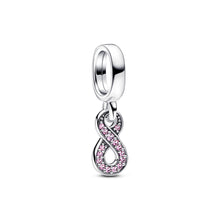 Load image into Gallery viewer, Sparkling Infinity Dangle Charm