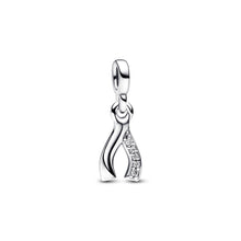 Load image into Gallery viewer, Pandora ME Wishbone Mini Dangle