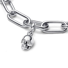 Load image into Gallery viewer, Pandora ME Skull Mini Dangle