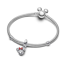Load image into Gallery viewer, Disney Minnie Mouse Silhouette Dangle Charm