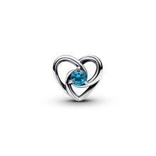 Load image into Gallery viewer, Entwined Heart & Stones Charm