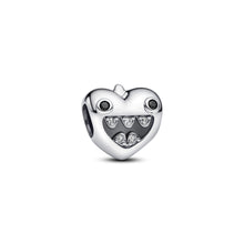 Load image into Gallery viewer, Mom's Little Monsters Heart Charm