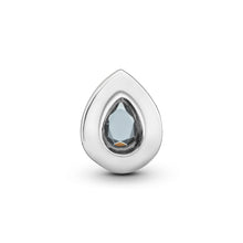 Load image into Gallery viewer, Blue Teardrop Charm