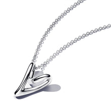 Load image into Gallery viewer, Organically Shaped Heart Pendant Necklace