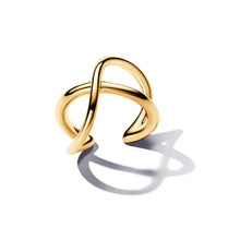 Load image into Gallery viewer, Organically Shaped Infinity Ear Cuff