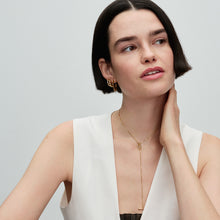 Load image into Gallery viewer, Organically V-shaped Open Hoop Earrings